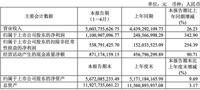 中谷物流2021年上半年凈利11億元