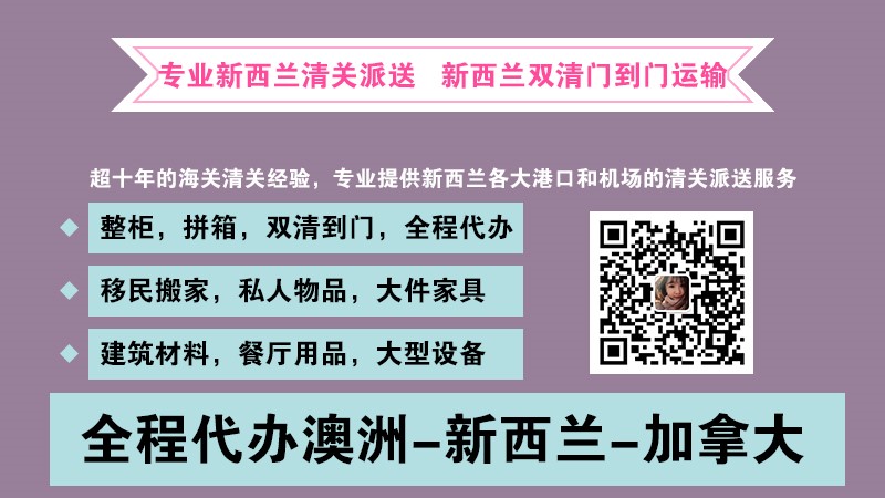 移民搬家家具海運(yùn)新西蘭門到門運(yùn)輸物流